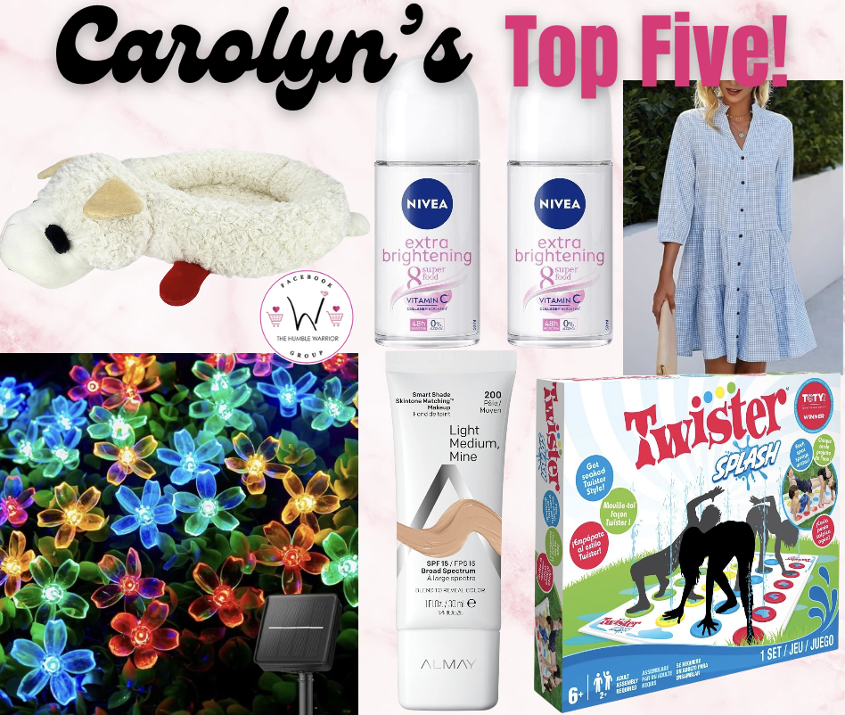 Carolyn’s Top Five!